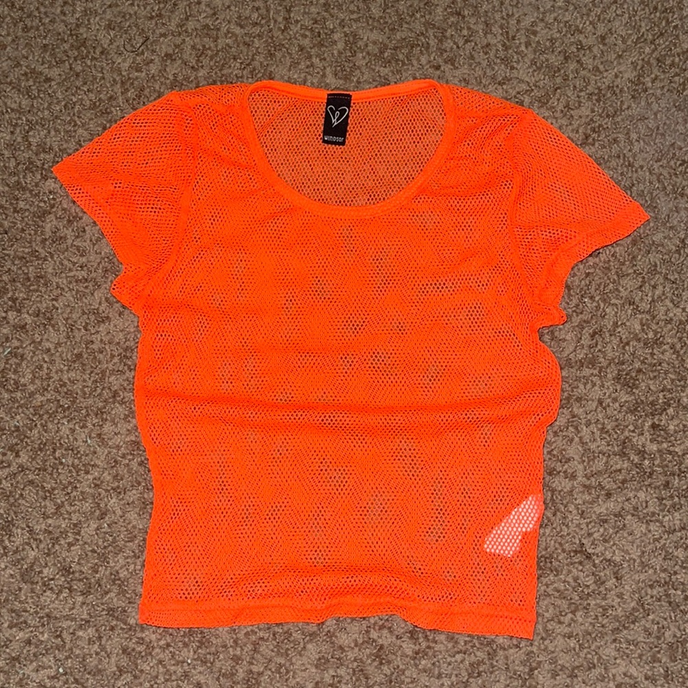 Windsor Mesh Crop Top NWOT